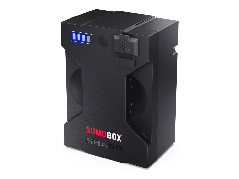 Sharp Sumobox Battery Pack, Ladestation, Schwarz, Kunststoff, Sharp, 1000 Mah, 4 H