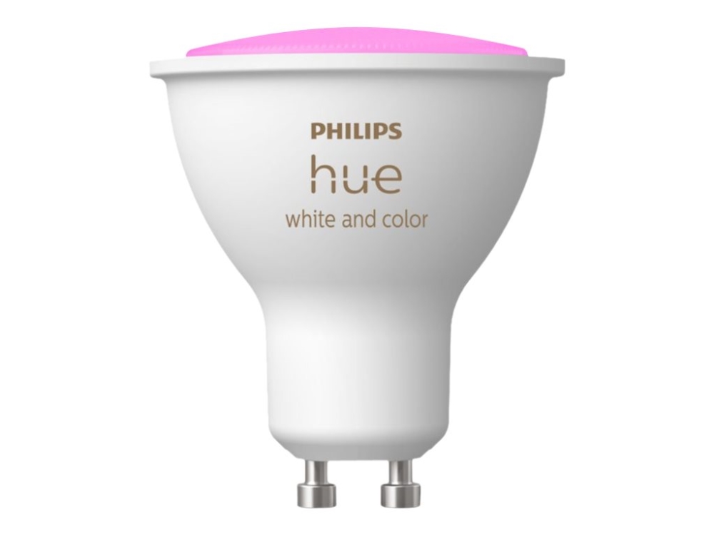 Philips Hue White And Color Ambiance Led Glödlampa Gu10 4.3 W Motsvarande 35 W Klass G 16 Miljoner Farger 2000 6500 K