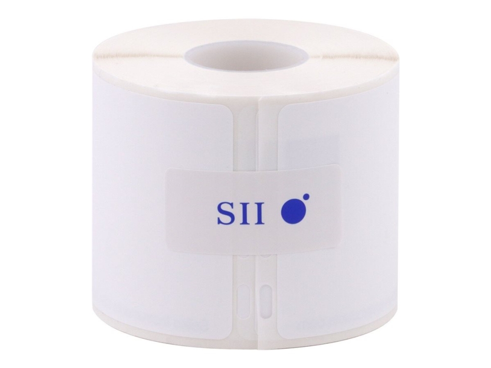Seiko Instruments SLP-SRL - Hvid - 54 x 101 mm 220 stk. (1 rulle(r) x 220) shipping etiketter - for Smart Label Printer 100, 120, 200, 220, 240, 410, 420, 430, 440, 450, EZ30, Pro