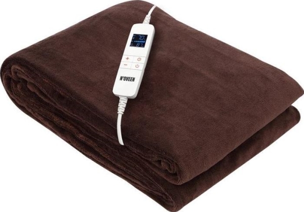 Noveen Electric Blanket Noveen Eb655 Brown Super Soft 180X130cm **
