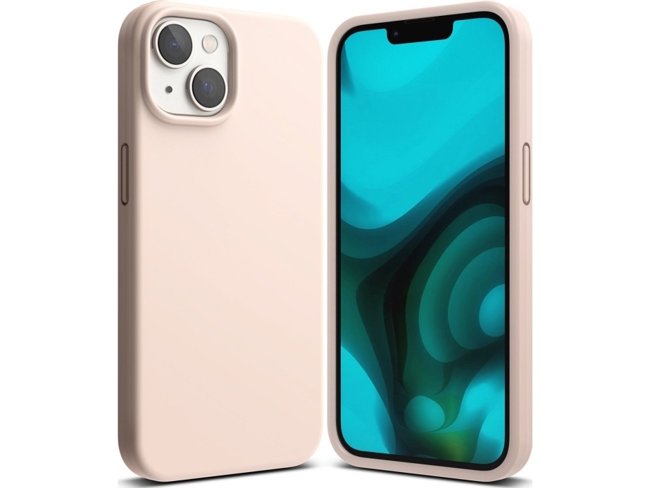 Ringke Apple Iphone 14 Plus 6.7" Silicone Pink Sand