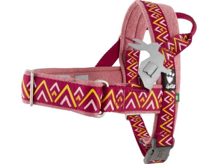 Hurtta Razzle-Dazzle H-harness 35-45 cm, Beetroot | Sällskapsdjur - Hund - Hundseler | GameStuff