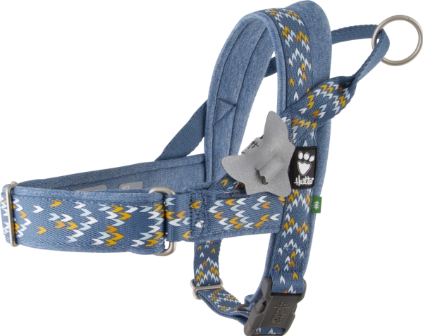 Hurtta Razzle-Dazzle H-harness 45-55 cm, Bilberry | Sällskapsdjur - Hund - Hundseler | GameStuff
