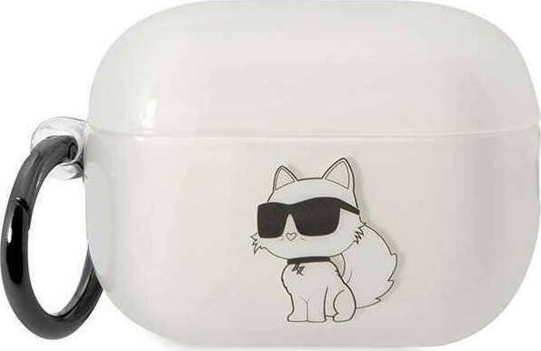 Karl Lagerfeld Klap2hnchtct Airpods Pro 2 Hülle Transparent Ikonik Choupette