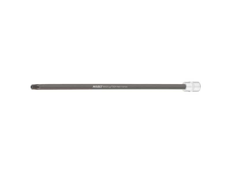 Hazet 8502Lg-T30h Tamper Resistant Torx Skruetrækkerindsats 1 Stk. Firkant, 1/4 (6,3 Mm)
