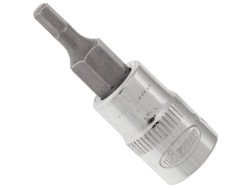 Vigor skruvmejselinsats nyckelbredd: 3 mm längd: 38 mm