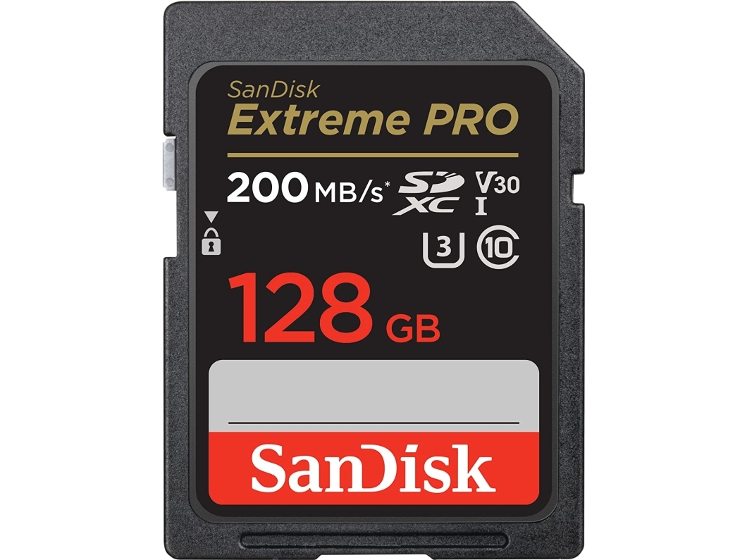 Sandisk Extreme Pro Sdxc 128Gb Uhs-I C10 U3 V30