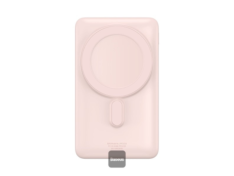Magnetic 10000mAh 20W MagSafe (pink) Nødlader - Rosa - 10000 mAh