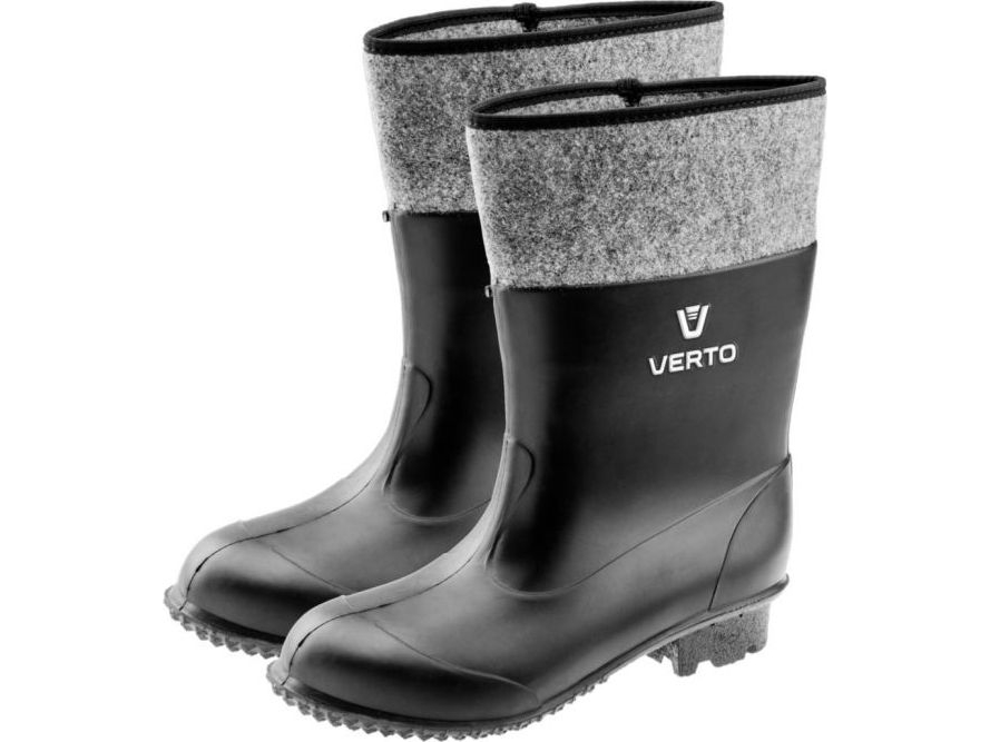 Verto PVC Guminiai Batai su Filcu, Dydis 47