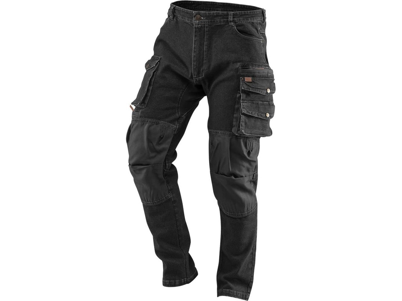 Neo Arbeidsbukse Denim, Sort, Størrelse Xxl