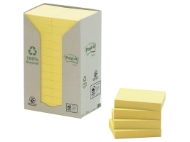 3M 653-1T, Gelb, 38 Mm, 51 Mm, 100 Stück(E), 24 Blätter