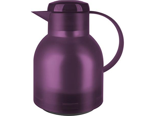Emsa Samba Isolierkanne, Aubergine, Durchscheinend, 12 H, 24 H, Deutschland, 145 Mm, 178 Mm