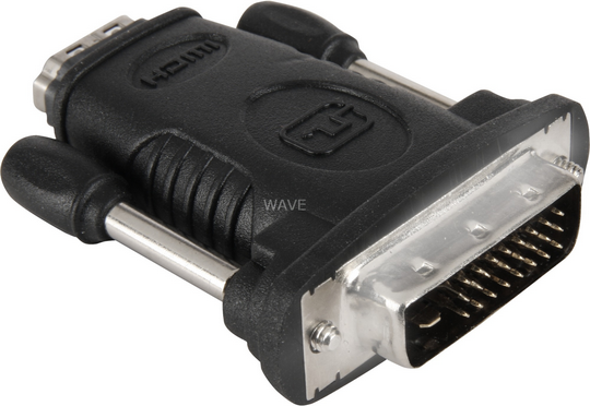 Digitus Videoanschlu? - Hdmi / Dvi - Hdmi, 19-Polig (W) - Dvi-D (M) - Schwarz (68482)