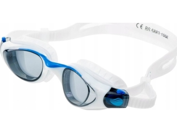 Aquawave Schwimmbrille Buzzard White/Blue/Smoky One Size
