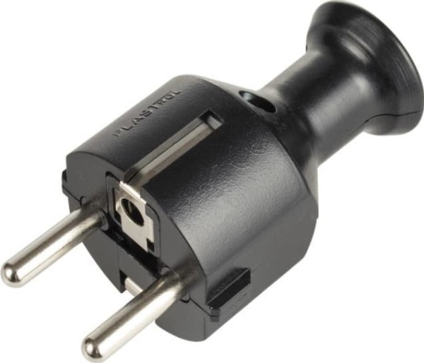 Montis Gerader, Zerlegbarer Stecker Wt-40 Schwarz (Mt020-C)