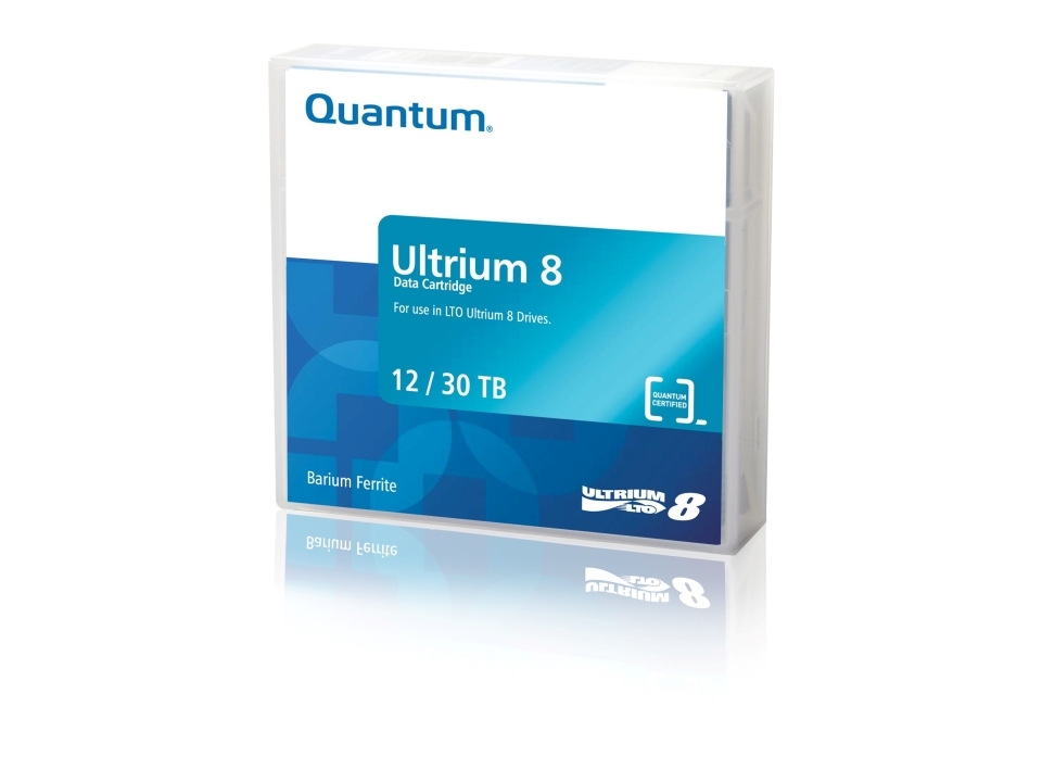 Quantum - LTO Ultrium 8 - 12 TB / 30 TB - tegelröd