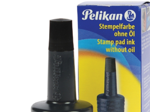 Pelikan 4K - Stämpelbläck - svart - 28 ml - för P/N: 336214, 336222, 337709, 337725, 337733, 337741 | Kontorsmaterial - Stämpel - Stämpelkuddar & Stämpelfärg | GameStuff