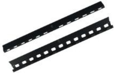Wirewin 48,30Cm (19") Vertikale Kabelführungsschienen, Schwarz Ral9005 (Vco 32U Bl)