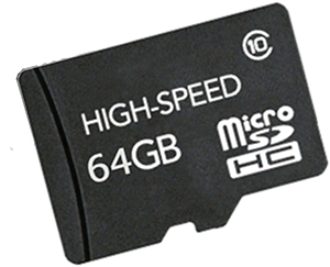 Brightsign Sdhc-64C10-1(M), 64 Gb, Microsd, Klasse 10