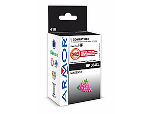 Owa - 12 Ml - Magenta - Kompatibel - Genproduceret - Blækpatron (Alternativ Til: Hp 364Xl M) - For Hp Deskjet 35Xx Photosmart 55Xx, 55Xx B111, 65Xx,