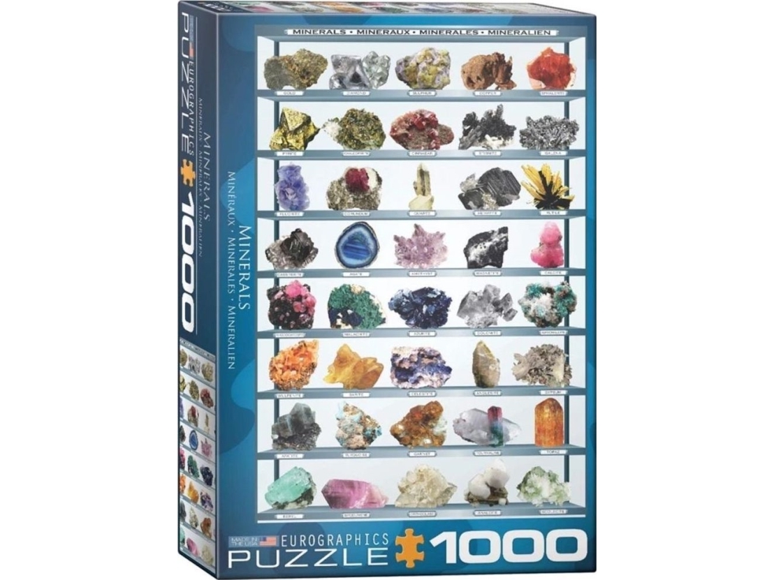 Puslespil 1000 Mineraler 6000-2008