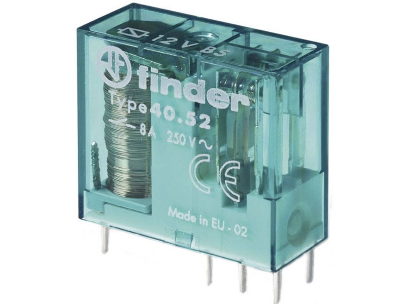 Finder 40.52.6.024.0000 Druckrelais 24 V/Dc, 24 V/Ac 8 A 2 X Wechsler 1 St