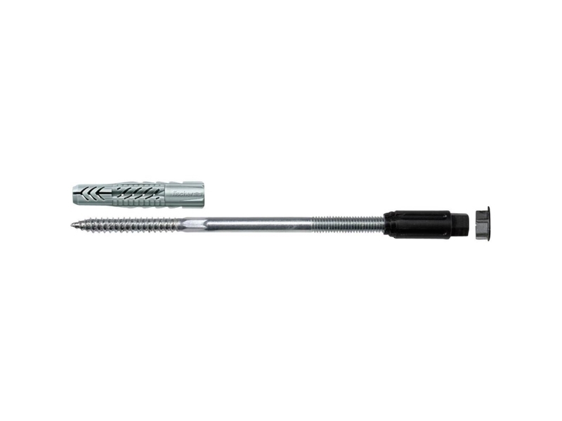 Fischer 45685, Skrue Og Vægstiksæt, Mursten, Beton, 1 Cm, 12 Cm, 20 Stk, Kasse