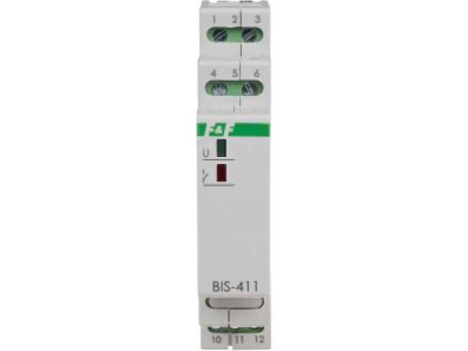F&F Bi-Stabil Relæ 1P 16A 230V Ac Med Hukommelse Inrush 160A/20Ms Bis-411M-Led
