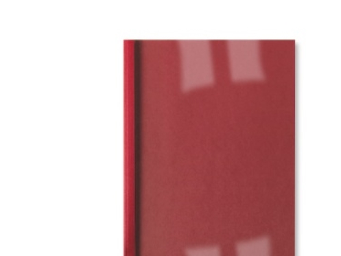 Gbc Thermabind Linenweave - 3 Mm - A4 (210 X 297 Mm) - 30 Ark - 150 Mikron - Rød, Transparent - 250 G/M² - 100 Stk. Termobind (Ib386510)