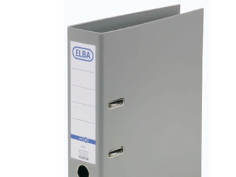 Elba Smart Pp/Pp, 80 Mm, A4, Polypropylen (Pp), Grå, 570 Ark, 8 Cm, 285 Mm