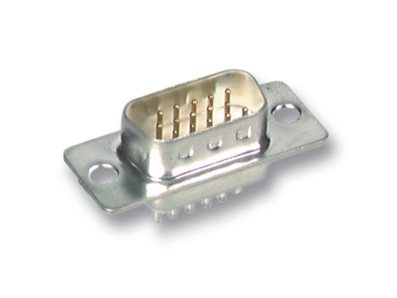 Efb Elektronik 34504.1, Dsub 15-Pin, Metallic, Blik, 1 Stk