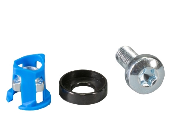 EFB-Elektronik GmbH Häkkimutterisarja, 50xM6 Torx etuasennukseen,(50 x häkkimutteri, ruuvi, aluslevy, Etuasennukseen 48,30cm (19) profiiliinYksinkertainen ja nopea - ei enää kipeät sormet!Sarja 50 x ruuvi, aluslevy ja K (691104)
