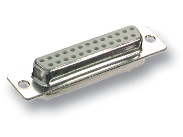 Efb Elektronik 28617.1, Dsub 50-Pin, Grå, Hunstik, Lige, Metal, 30,8 Mm