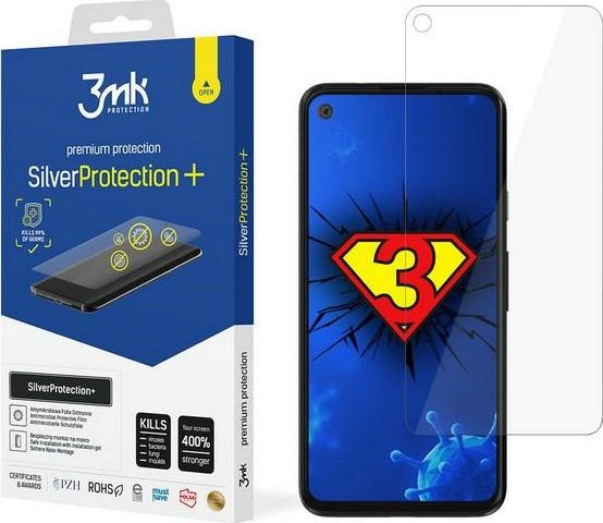 3Mk Apsauga „Google Pixel 4A“ – 3Mk Sidabrinė Apsauga+