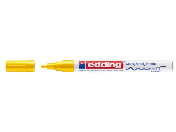 Edding 751-5 Crea, 1 Stk, Gul, 1 Mm, 2 Mm