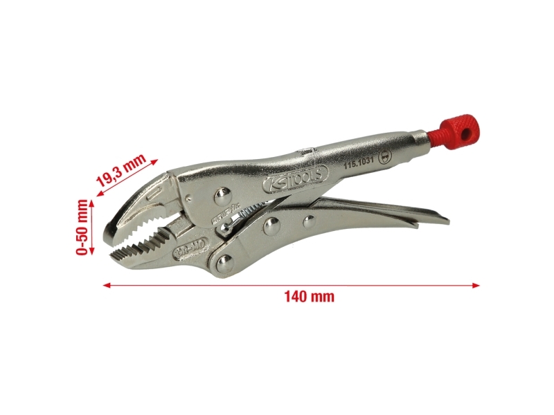 KS TOOLS Werkzeug-maschinen GmbH gripetang, 55 mm, 175 mm (115.1032)