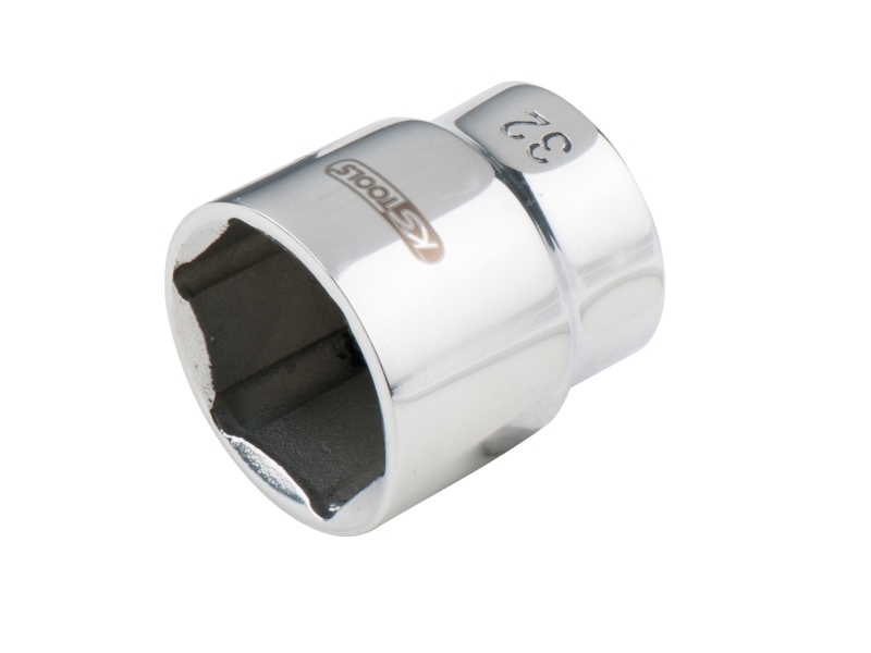 Ks Tools 964.3427, Sokkel, 3/4", 1 Hoved(Er), 27 Mm, Stål, 55 Mm