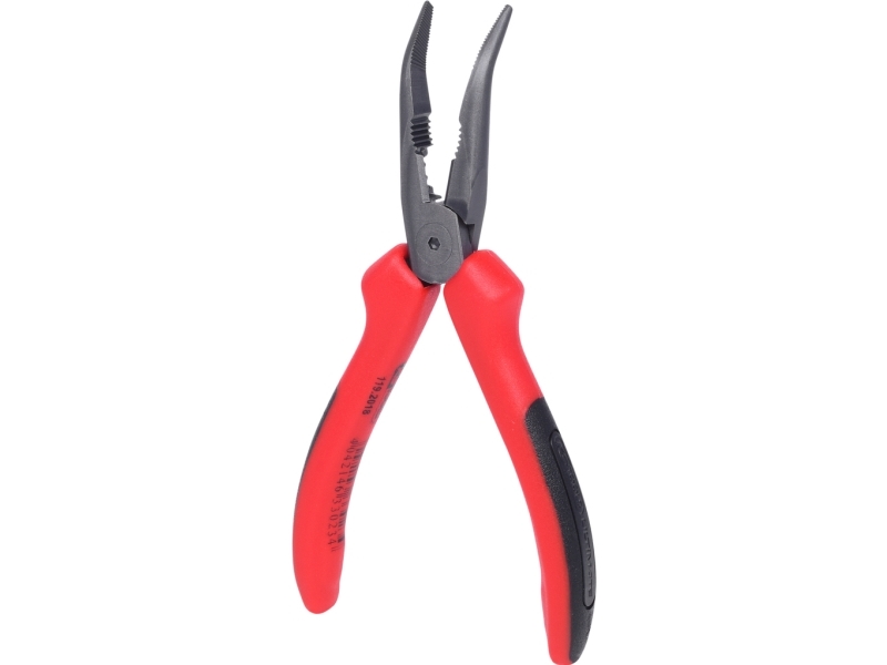 KS Tools 1192018 Fladrundtang 45° bøjet Værktøjsstål 165 mm