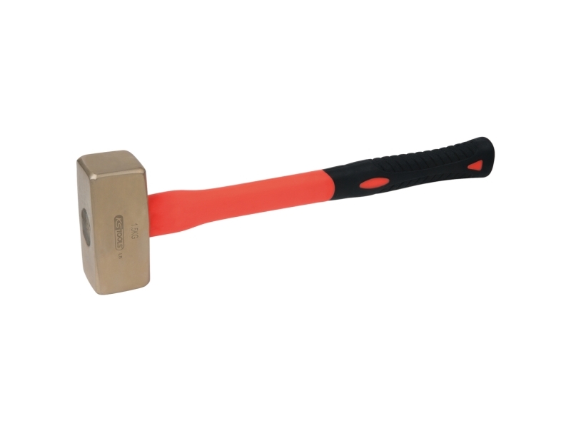Ks Tools 963.2062, Forhammer, Aluminiumbronze, Glasfiber, 40 Cm, 1,6 Kg, 1,25 Kg