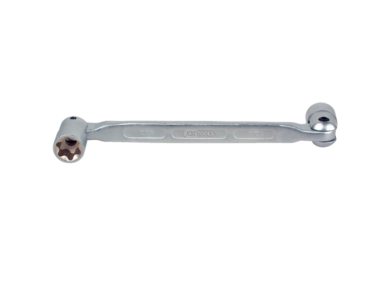 KS Tools 517.0334 5170334 Dobbelt-lednøgle Udgang Udvendig T-profil 255 mm 1 stk