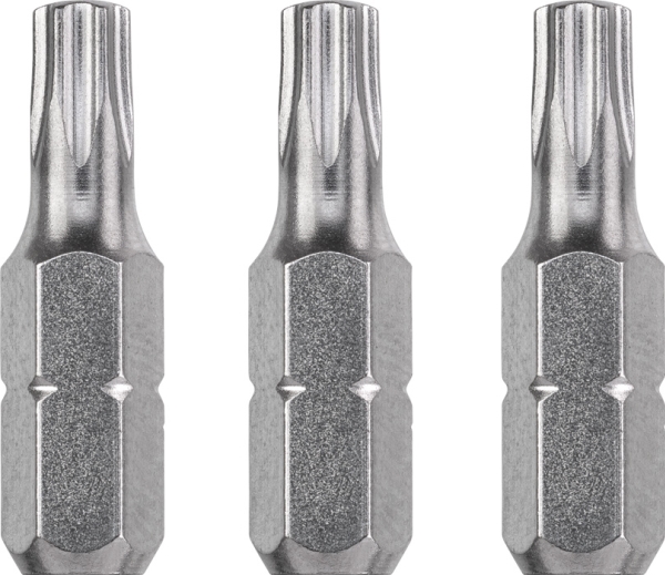 kwb 121240, 3 styck, Torx, T40, Stål, 25 mm, 25,4 / 4 mm (1 / 4) | Verktyg & Verkstad - Skruvmejsel - Övriga | GameStuff