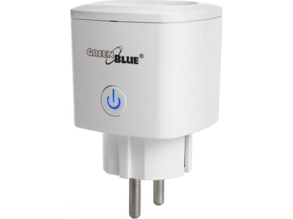 Greenblue Wifi-Funksteckdose Per Fernbedienung Android/Ios/Alexa/Google Home Timer Max 3680W Typ F Gb720 F