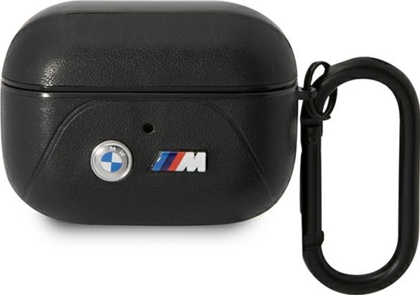 Bmw Bmap22pvtk Airpods Pro Cover Sort/Sort Læder - Curved Line
