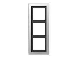 Jung Ald 2983, Aluminium, Schwarz, Aluminium, 96 Mm, 238 Mm