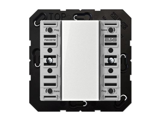 JUNG FM A 5001 M, DC, 3 V, Sort