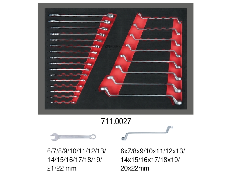 KS Tools 711.0027, 390 mm, 35 mm, 2,75 kg