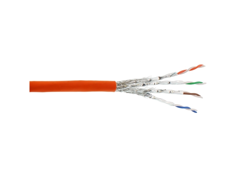 Inline 71100I, 100 M, Cat7a, S/Ftp (S-Stp), Orange