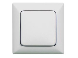 Legrand 776224, Hvid, Termoplast, Skrueløs, Bticino, Blank, Ip31