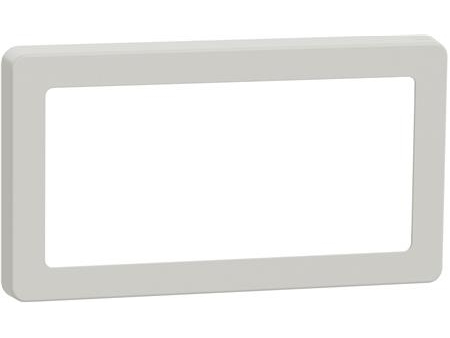 LAURITZ KNUDSEN LK FUGA BASE 63 ramme inkl. monteringsramme 2 modul, Lysegrå , DETAILFORPAKNING