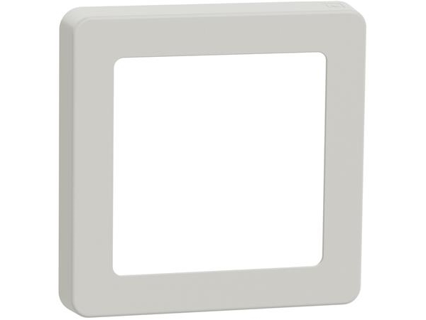 LAURITZ KNUDSEN LK FUGA BASE 63 ramme inkl. monteringsramme 1 modul, Lysegrå , DETAILFORPAKNING